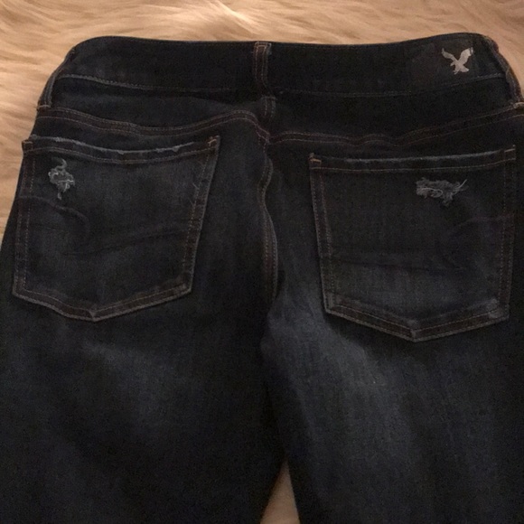 American Eagle Ripped Jeans/Jeggings - Picture 4 of 5